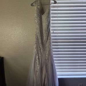 David's Bridal Prom Mermaid Dress
